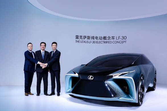 LEXUS雷克萨斯纯电动概念车LF-30于2020北京国际车展中国首秀 彰显电气化时代的情感温度