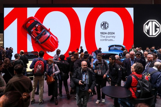1-2月全球热销7.5万台MG一百周年迎来