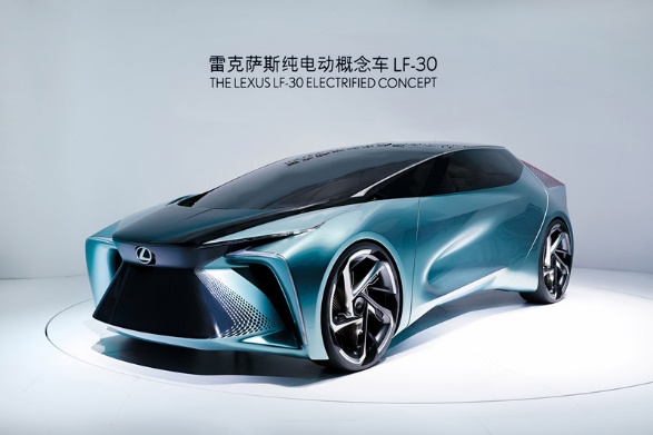 LEXUS雷克萨斯纯电动概念车LF-30于2020北京国际车展中国首秀 彰显电气化时代的情感温度