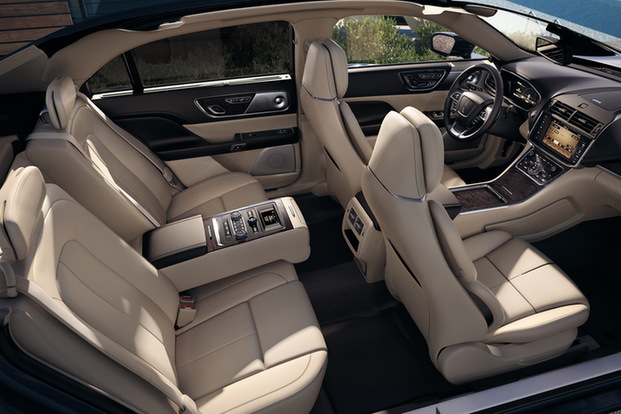 林肯大陆continental敞阔空间