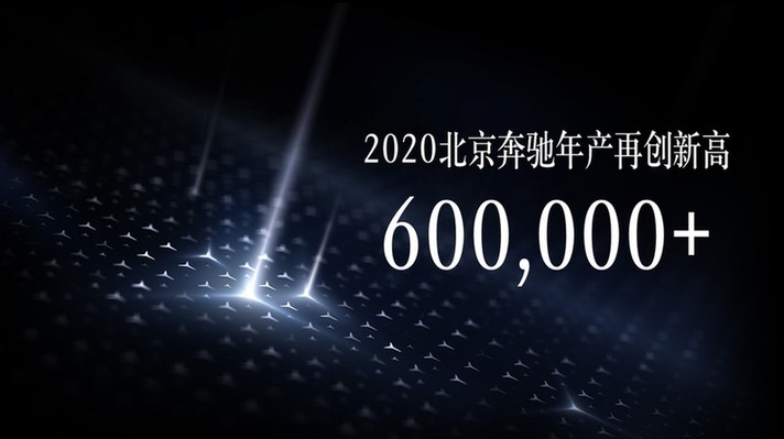 年产量突破60万辆 北京奔驰高品质发展再迎全新里程碑