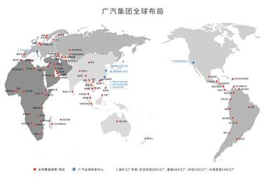 广汽集团全球布局