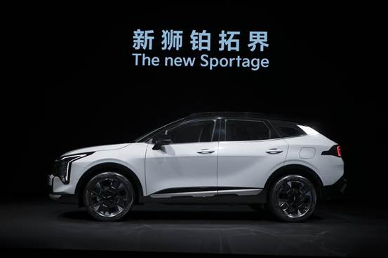 新狮铂拓界车身侧面图