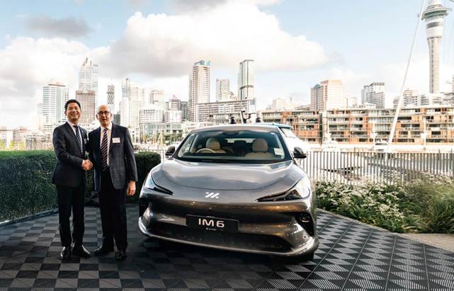 2、智己汽车携IM6登陆新西兰